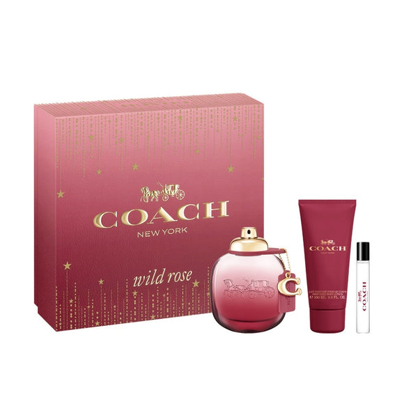 <strong> COACH <br> WILD ROSE </strong><br> Coffret Eau de Parfum