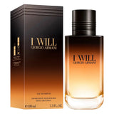 <strong> ARMANI <br> I WILL </strong><br> Eau de Parfum