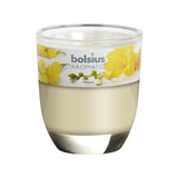 <strong> BOLSIUS <br> AROMATIC </strong><br> Bougie parfumée avec verre 80-70mm