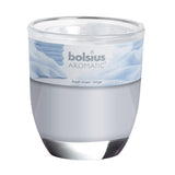 <strong> BOLSIUS <br> AROMATIC </strong><br> Bougie parfumée avec verre 80-70mm