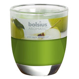 <strong> BOLSIUS <br> AROMATIC </strong><br> Bougie parfumée avec verre 80-70mm