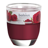 <strong> BOLSIUS <br> AROMATIC </strong><br> Bougie parfumée avec verre 80-70mm