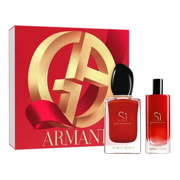 <strong> ARMANI <br> SÌ PASSIONE </strong><br> Coffret Eau de Parfum