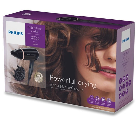 <strong>PHILIPS<br> ESSENTIAL CARE BHD004 </strong><br> Sèche-cheveux