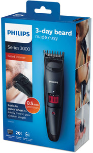 <strong>PHILIPS <br> Beard Trimmer Séries 3000 - QT4005</strong> <br>Tondeuse à Barbe